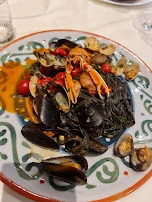 Schwarze Nudeln Mit Scampi